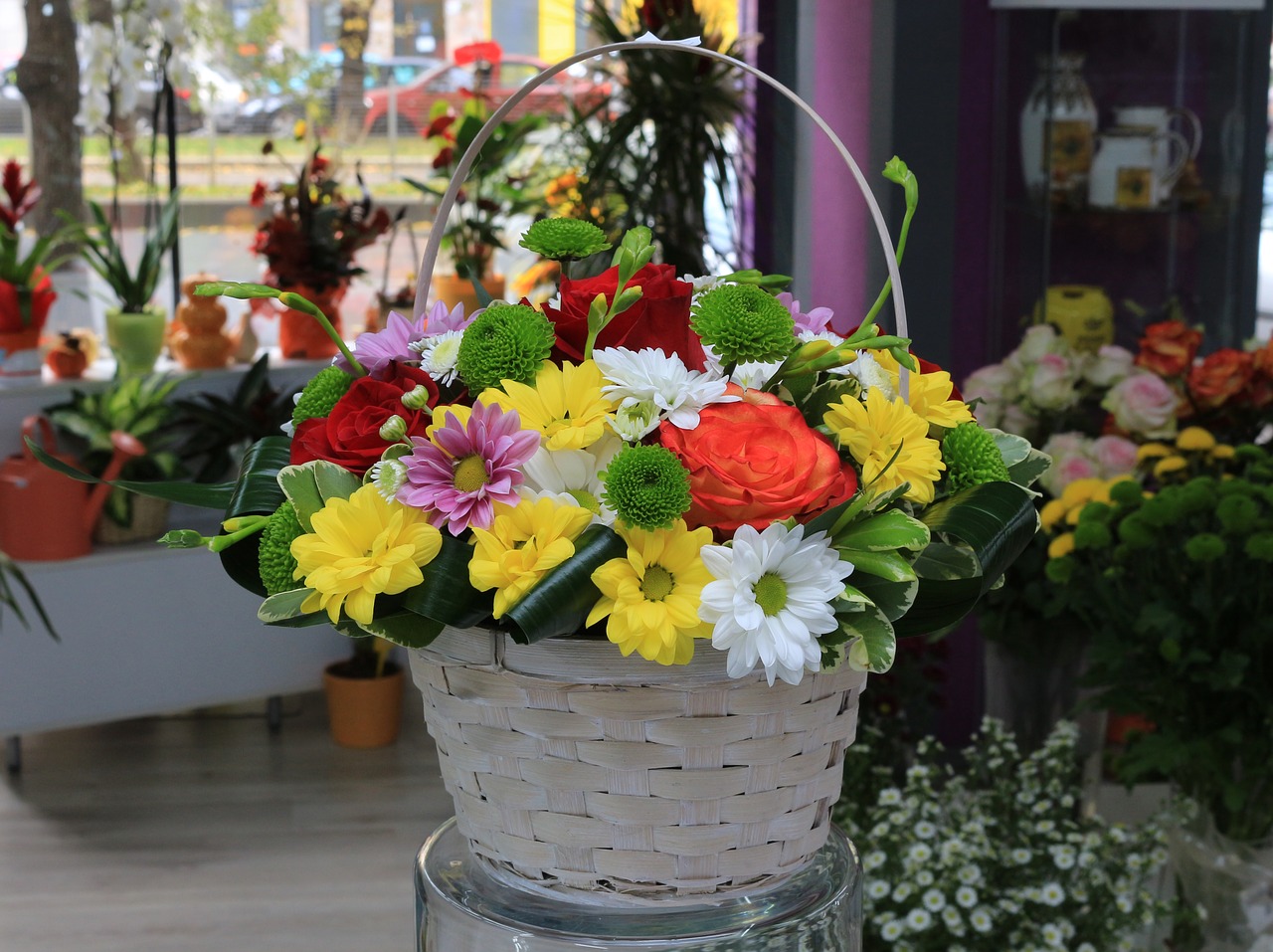 flower garden vase free photo