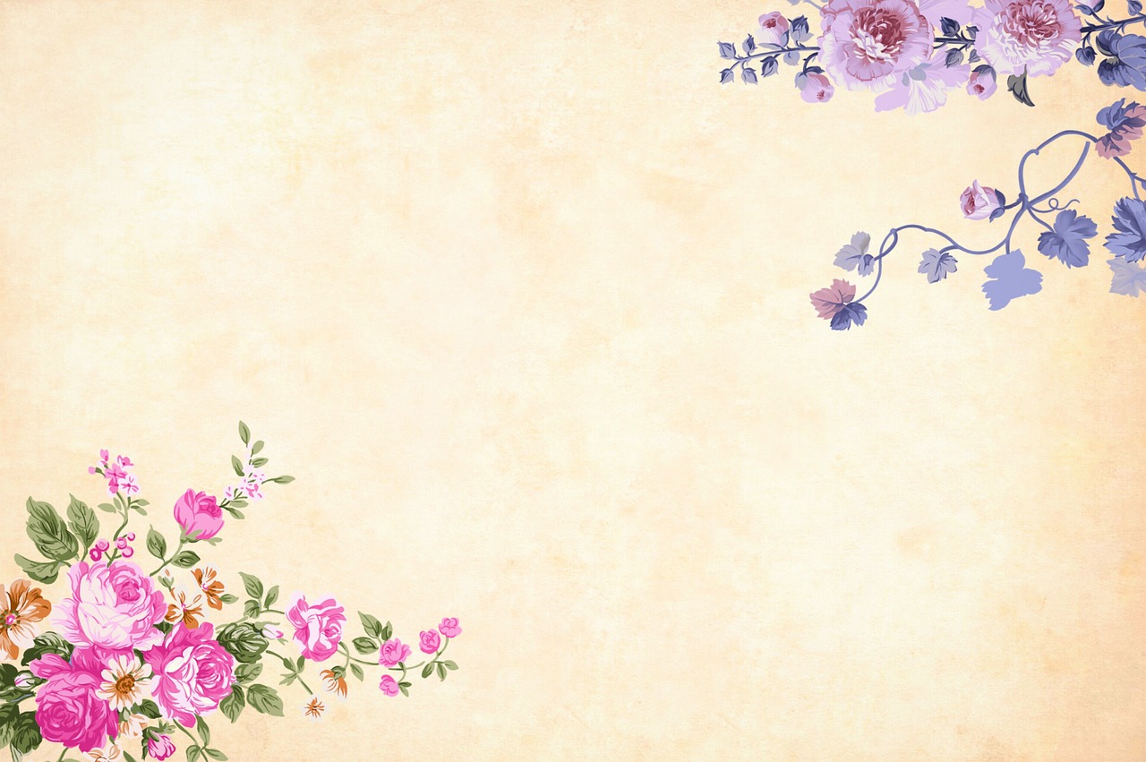 flower  background  watercolor free photo