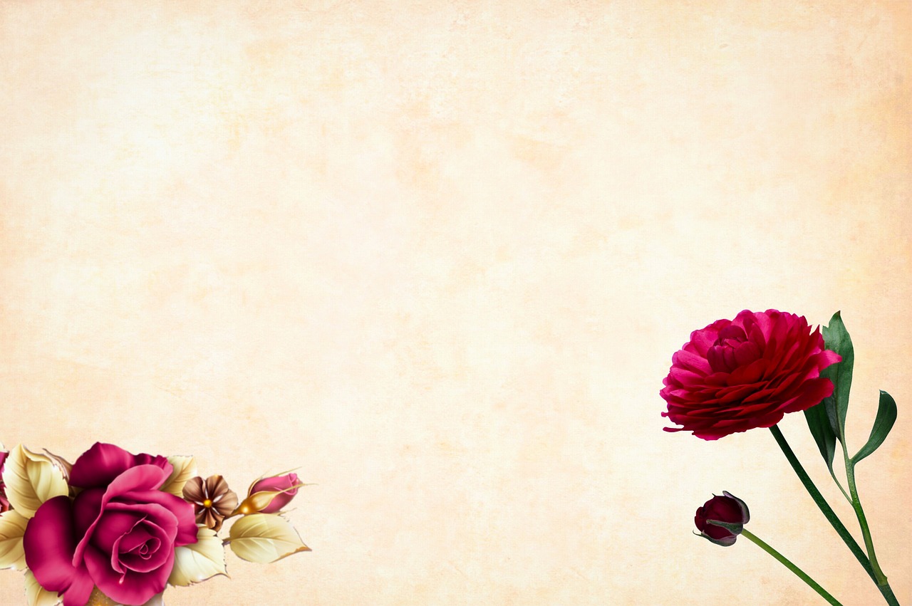 flower  background  watercolor free photo