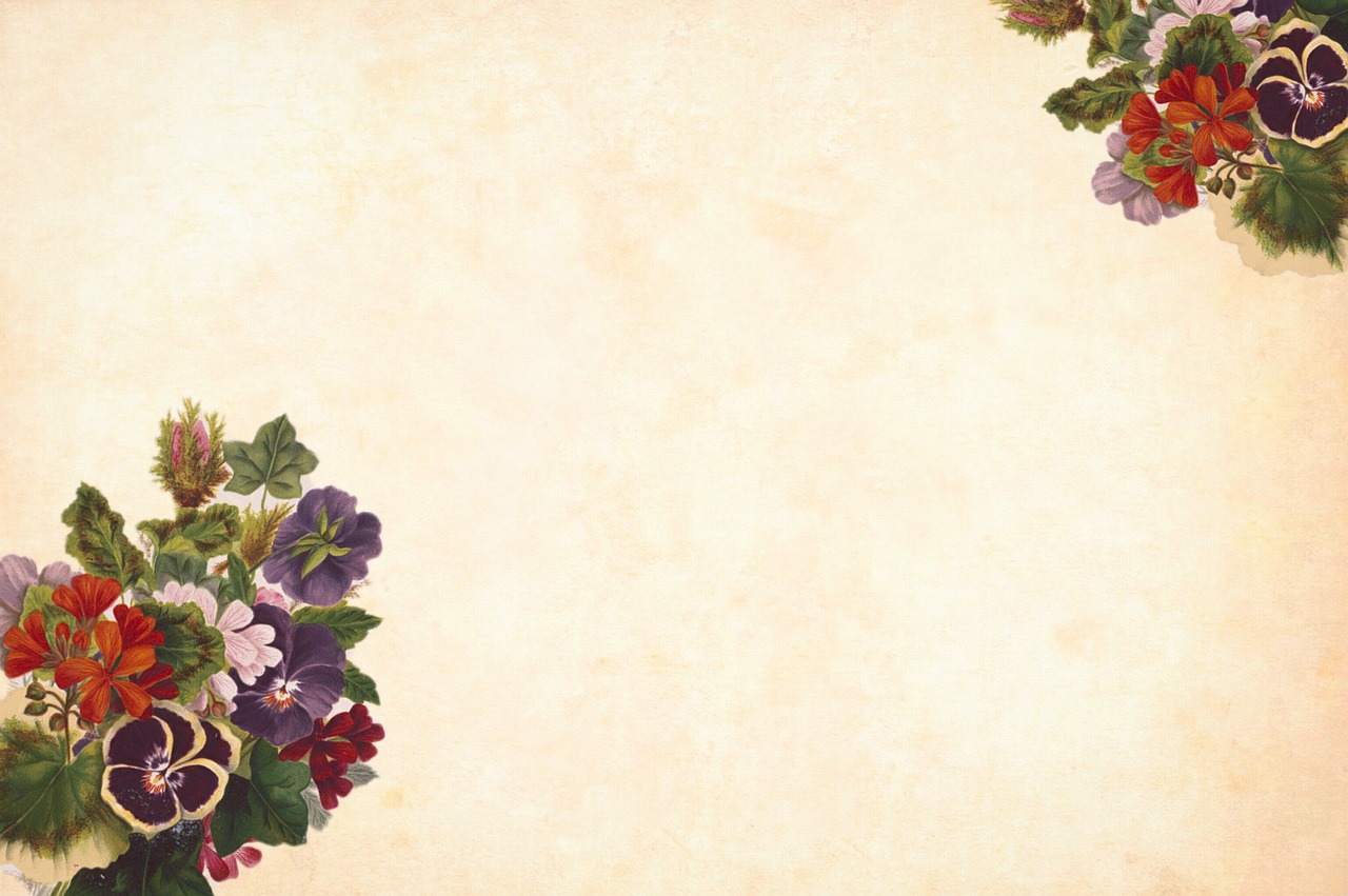 flower  background  watercolor free photo