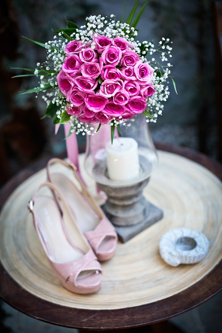 flower wedding detail free photo