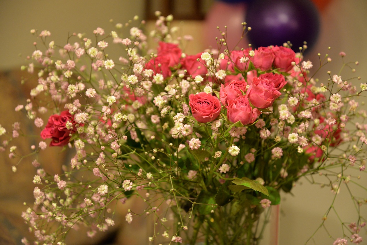 flower arrangement flowers roses free photo