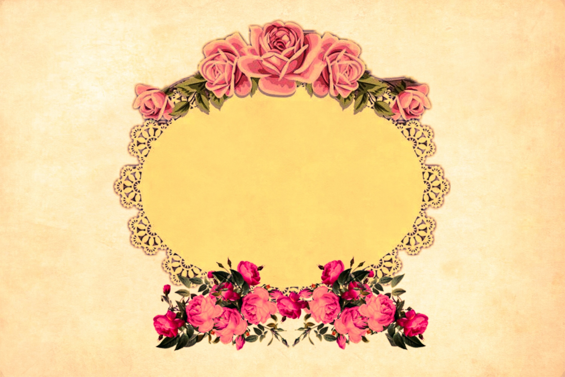 flower background vintage free photo