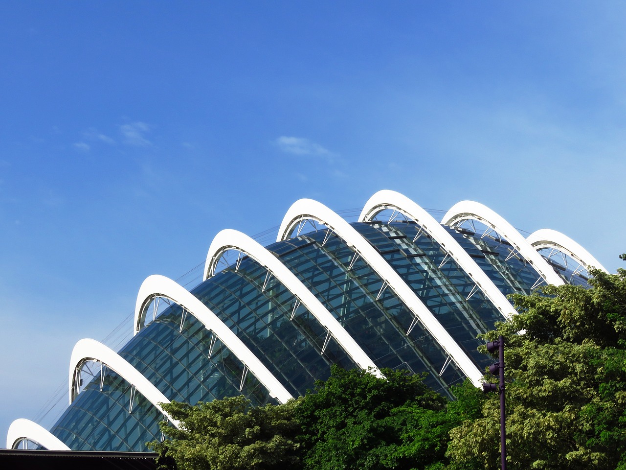 flower dome garden by the bay singapore free photo