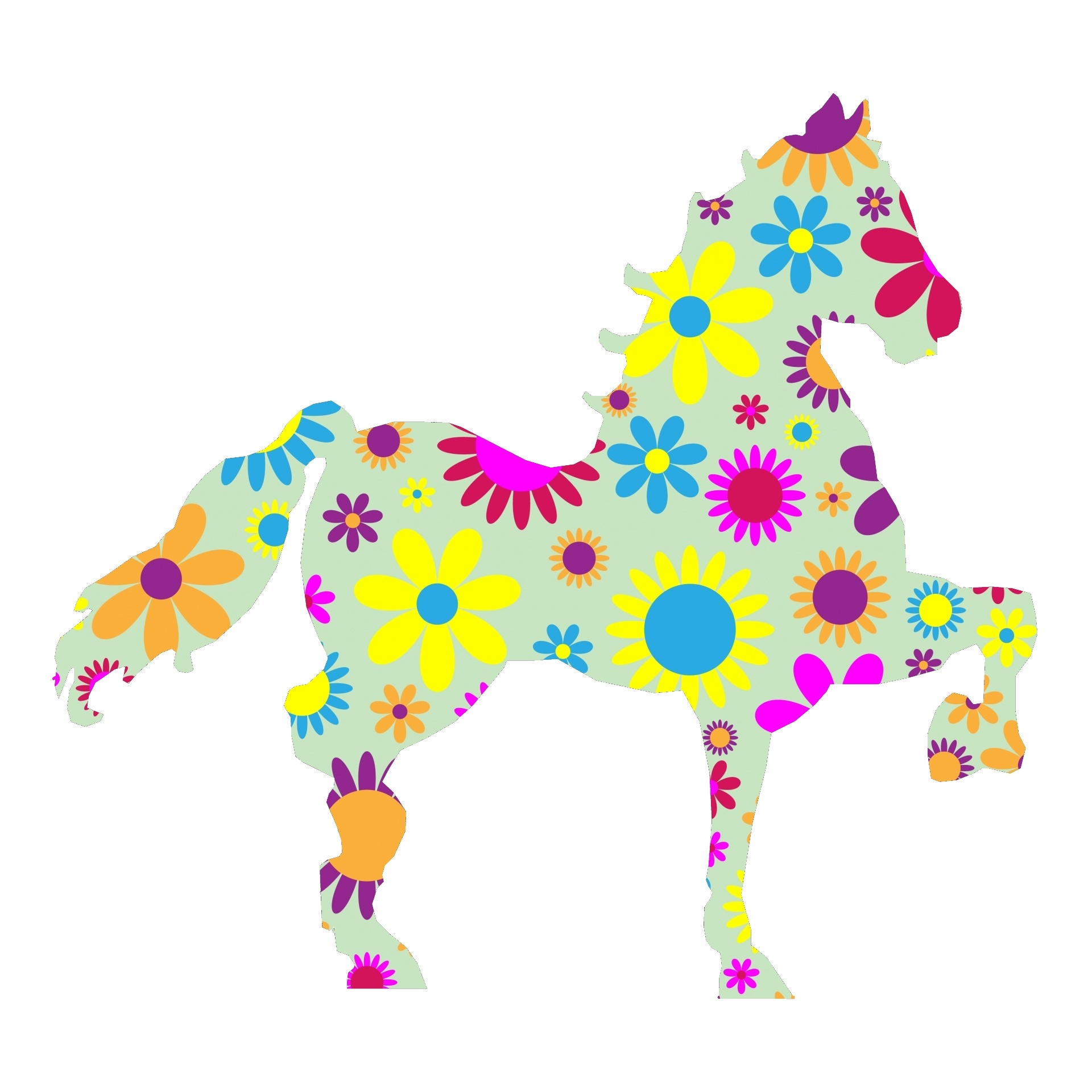 flower icon stallion free photo