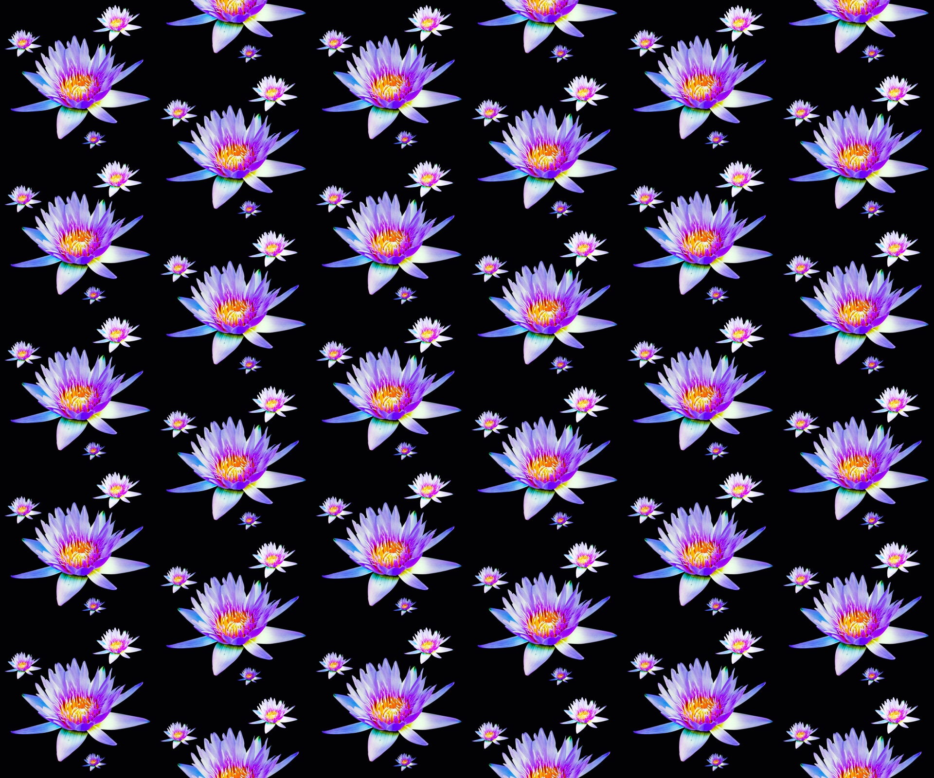 flowers pattern background free photo