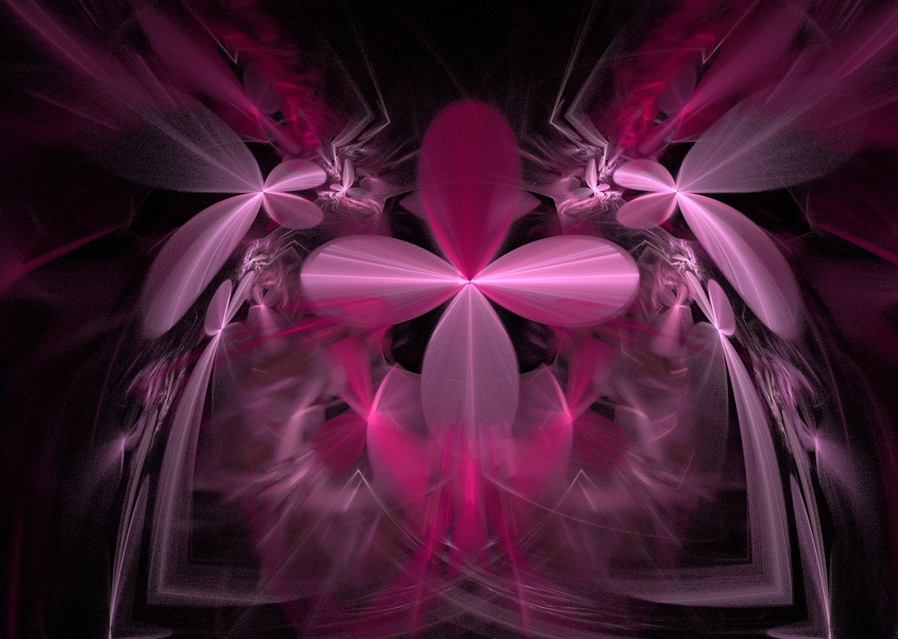 fractals fractal pink free photo