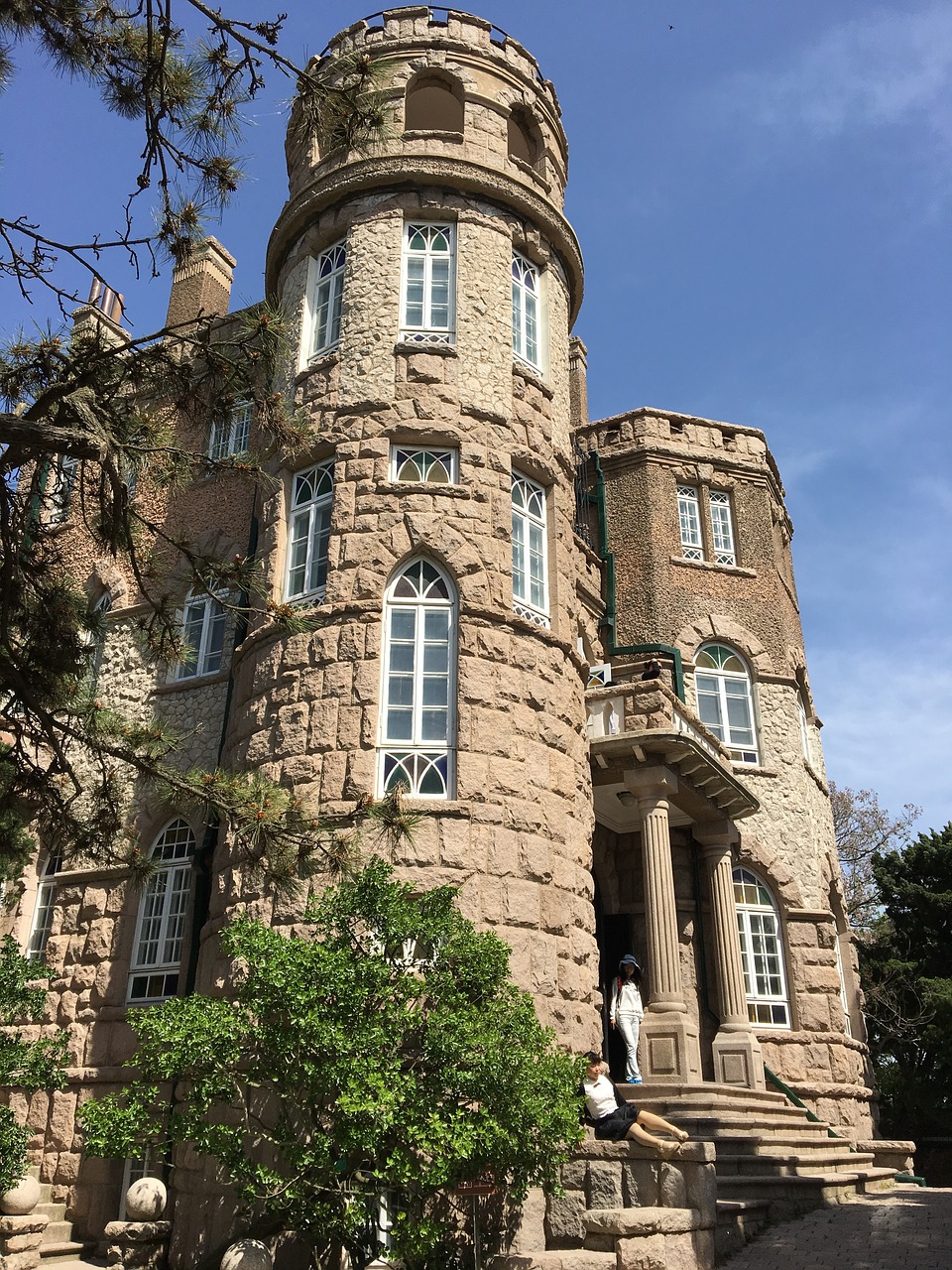 flower stone floor side view qingdao free photo