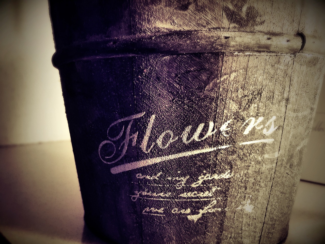 flowerpot vintage flowers free photo