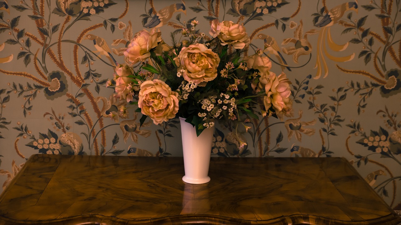 flowers bouquet vase free photo