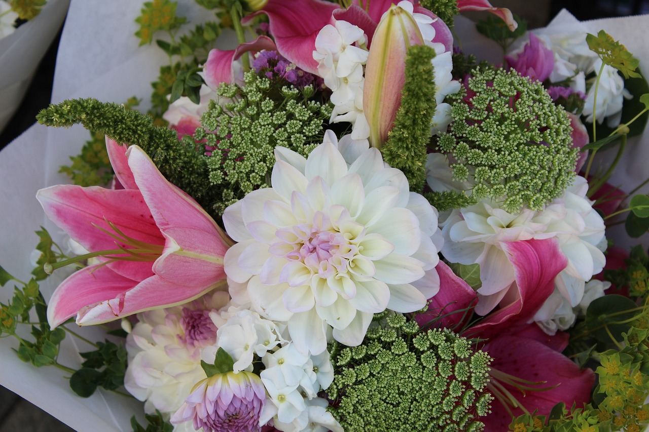 flowers farmers market market stall free photo