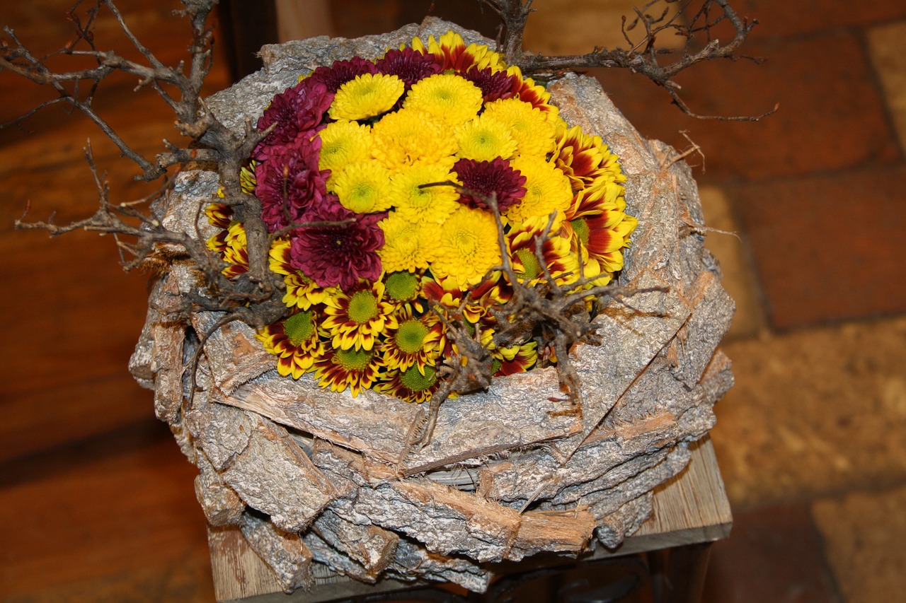 flowers arrangement decoration free photo