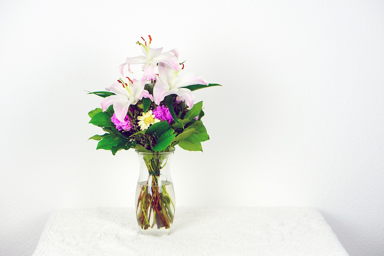 flowers bouquet pink free photo