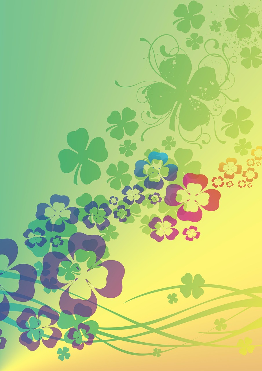 flowers pattern stationery free photo