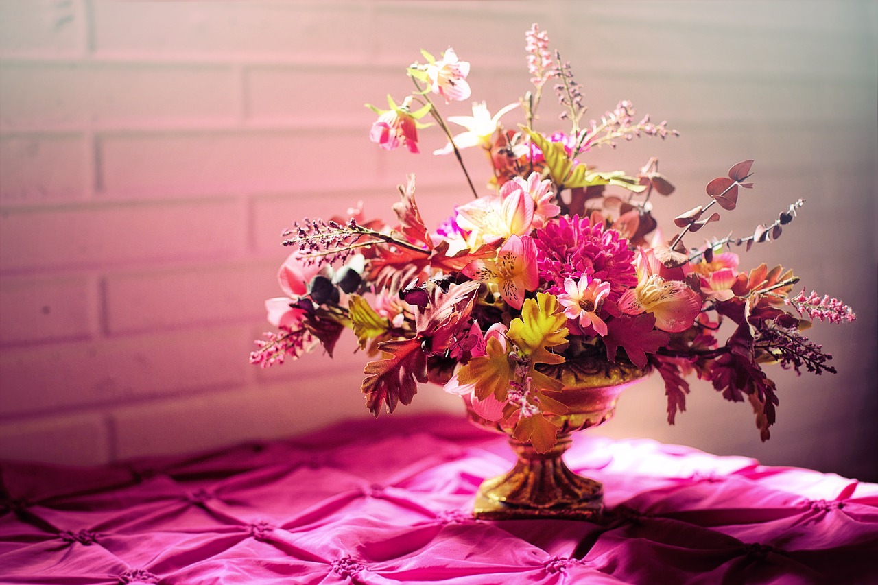 flowers bouquet pink free photo