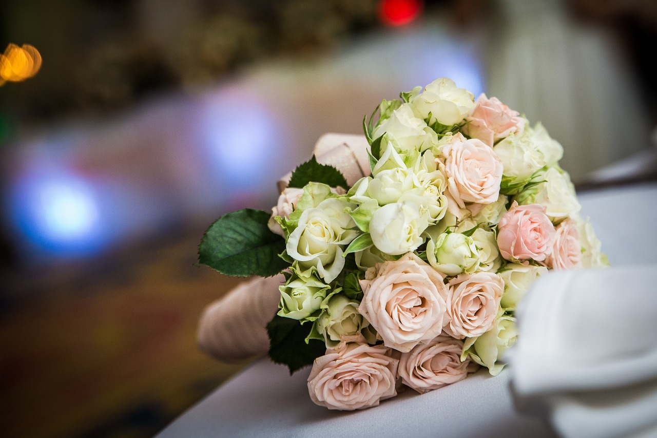 flowers bouquet wedding free photo