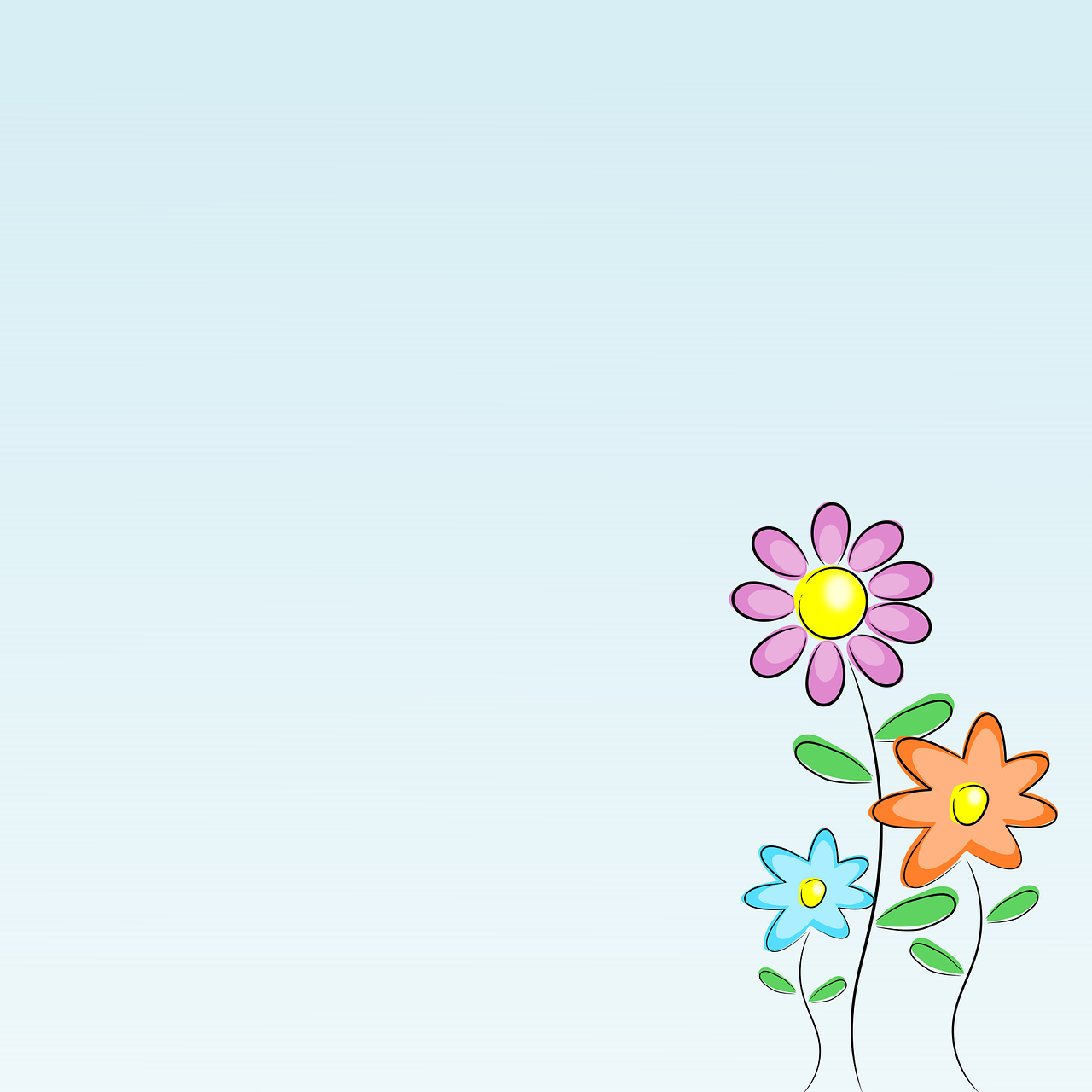 flowers design background free photo