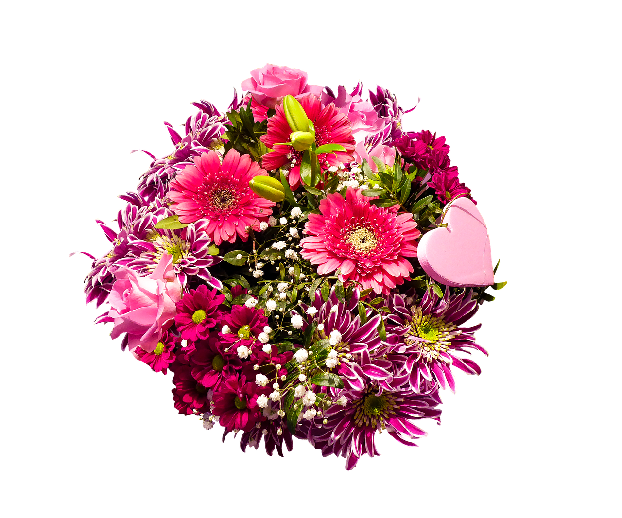 flowers  bouquet  isolated free photo