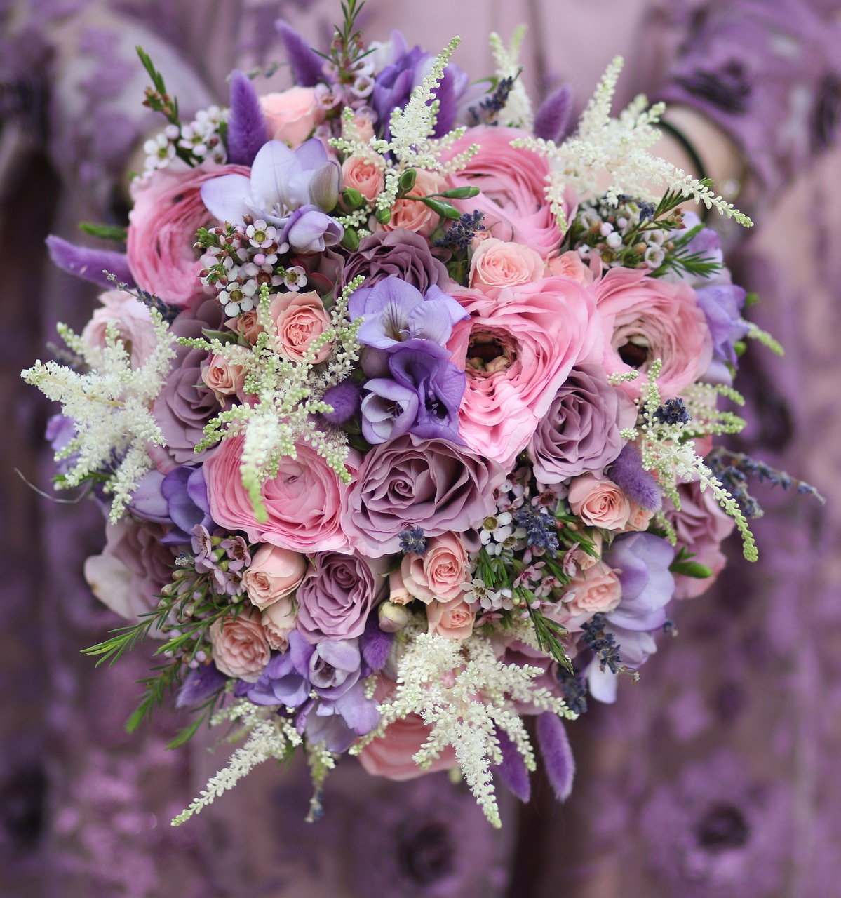 flowers  bouquet  pink free photo