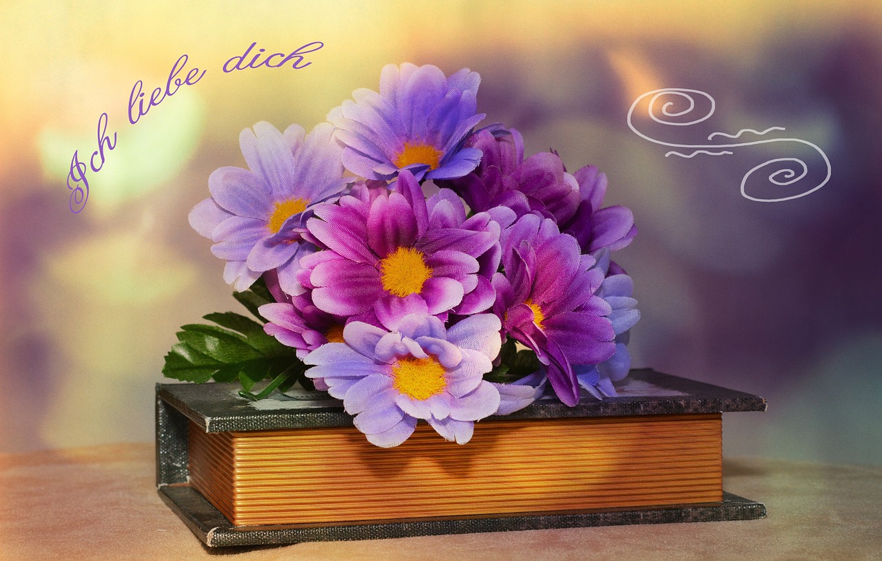flowers artificial flowers book free photo