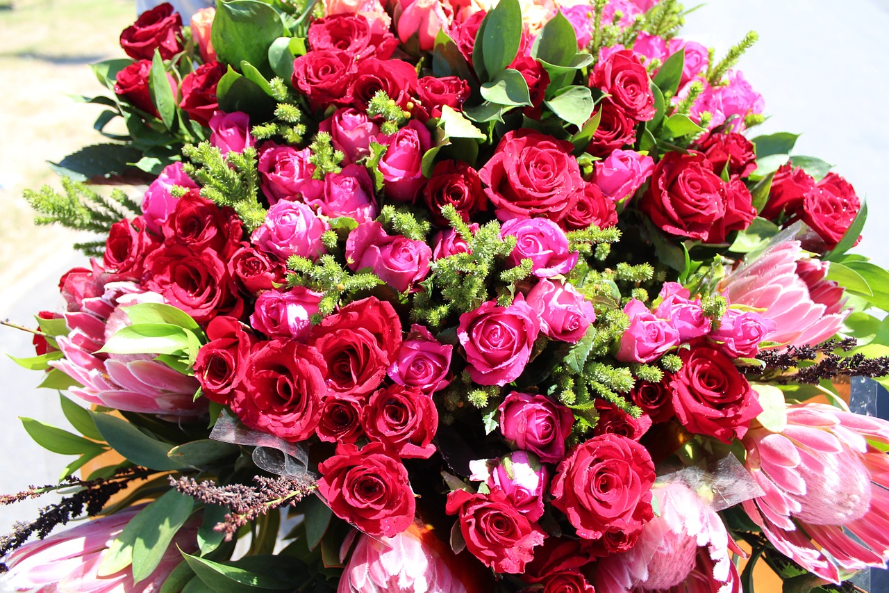 flowers roses bouquet of roses free photo