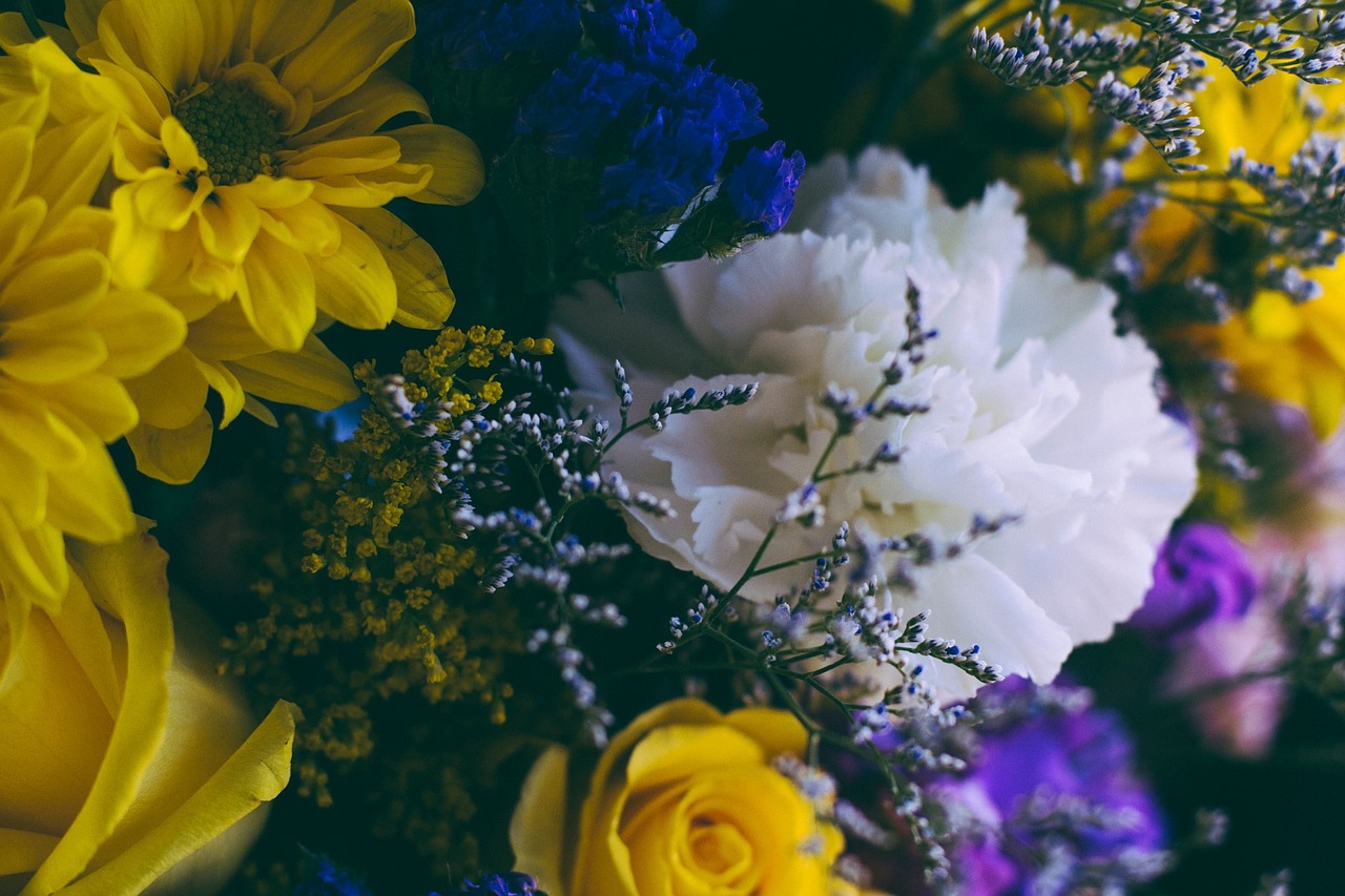 flowers bouquet colors free photo