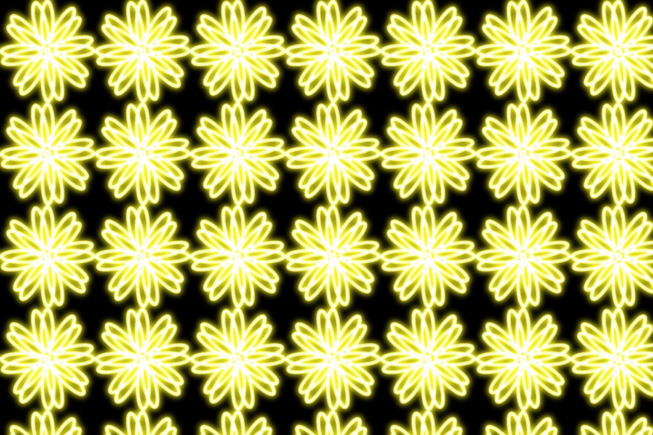 flowers background yellow free photo