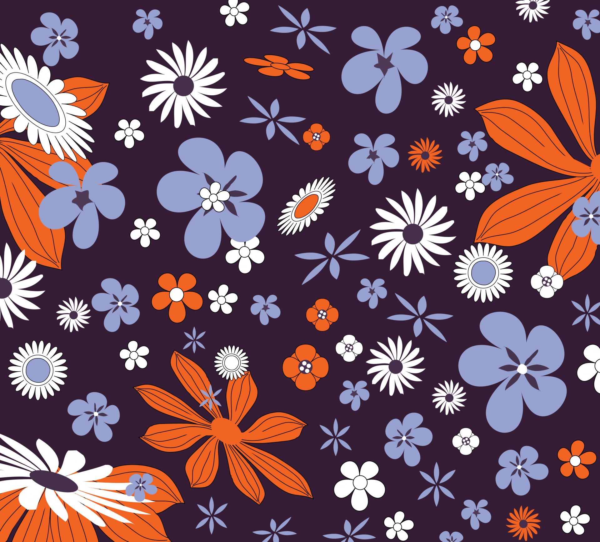 flowers floral pattern free photo