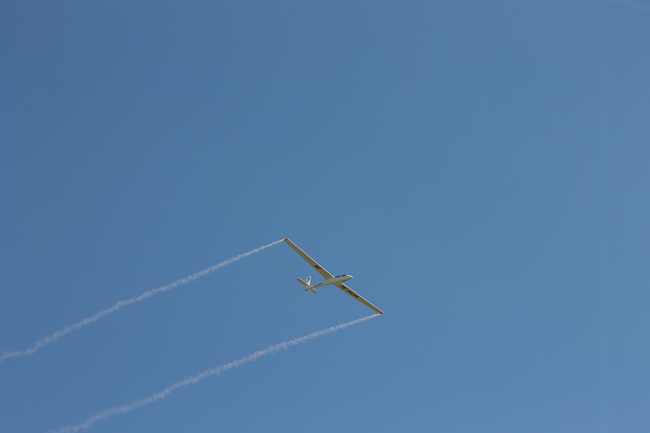 flugshow flight glider pilot free photo