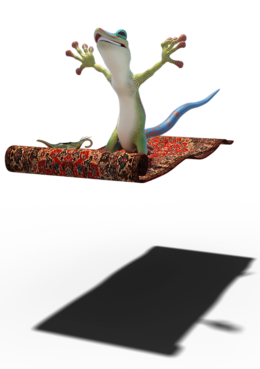 fly carpet gecko free photo