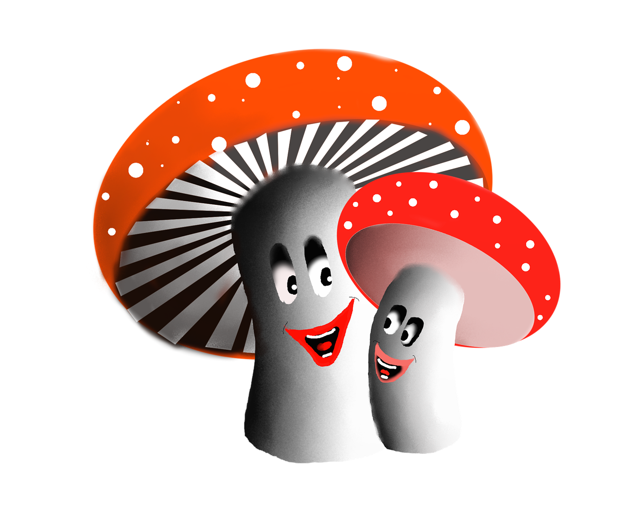 fly agaric fairy tales comic free photo