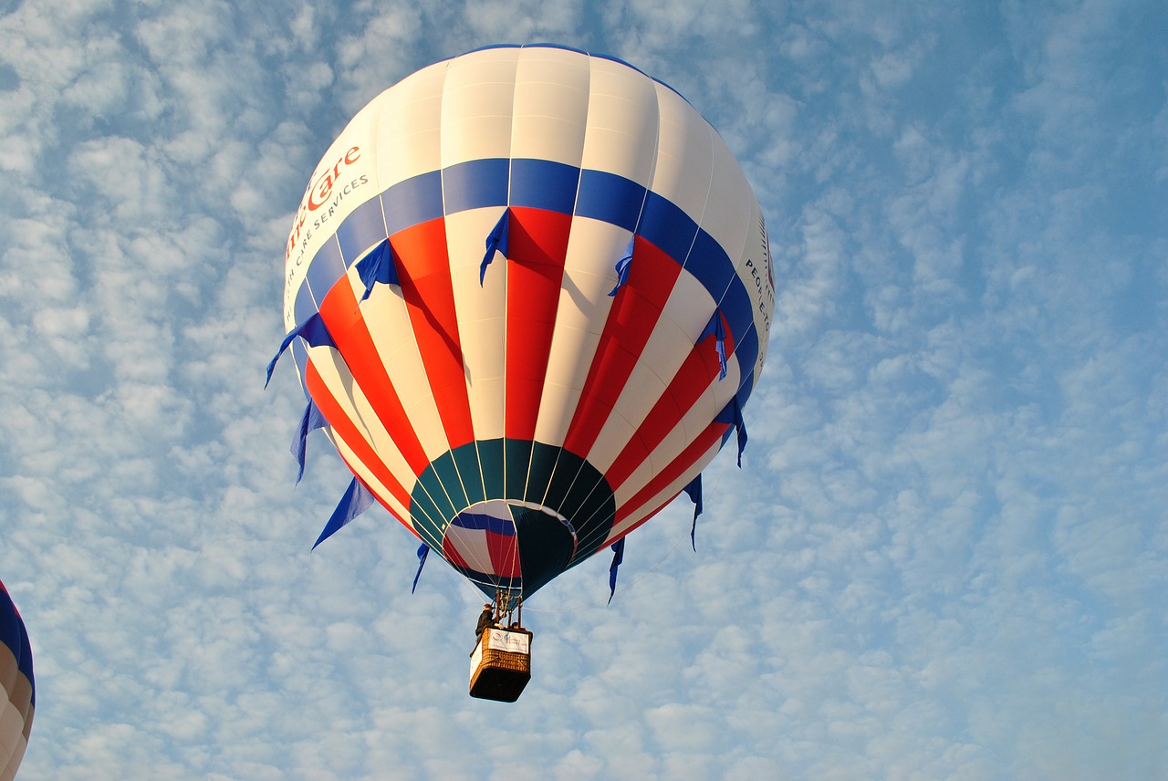 flying hot air balloon balloon free photo