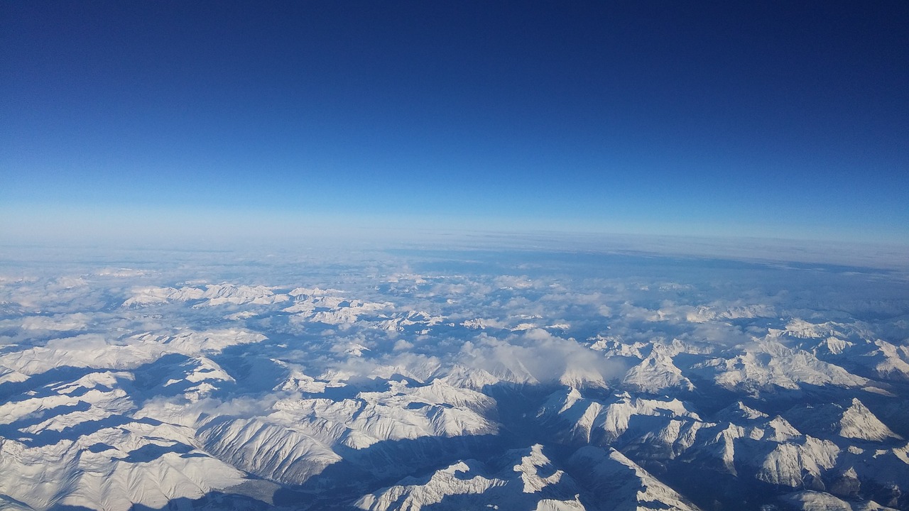 flying clouds airbus free photo