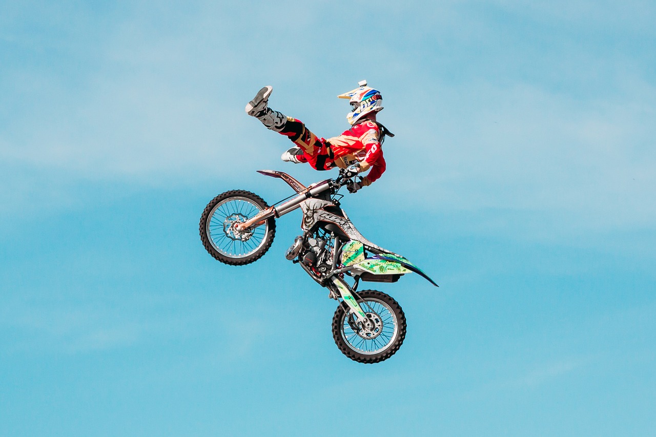 fmx extreme motorcycle free photo