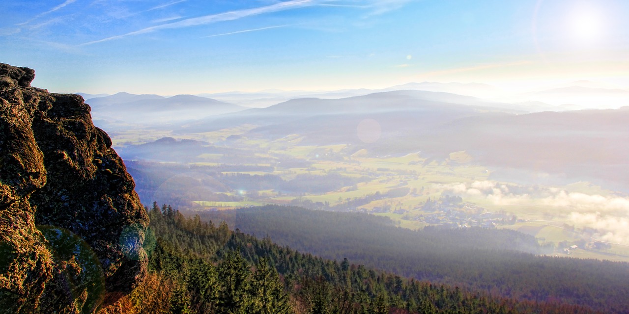 fog highlands zellertal free photo