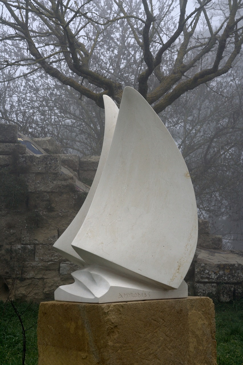 fog sculpture artwork free photo