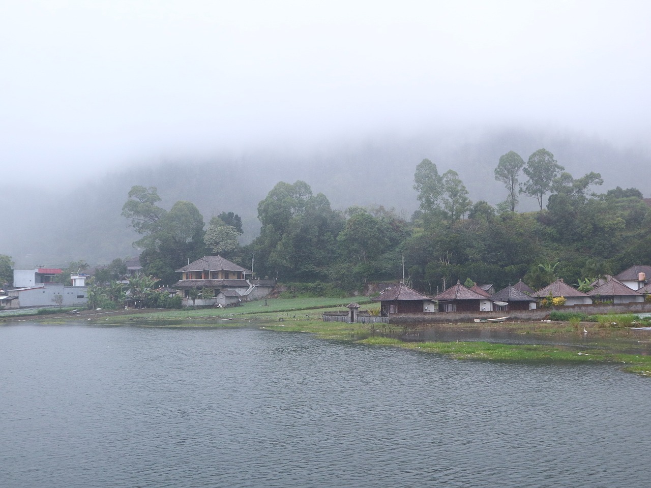 fog view lake