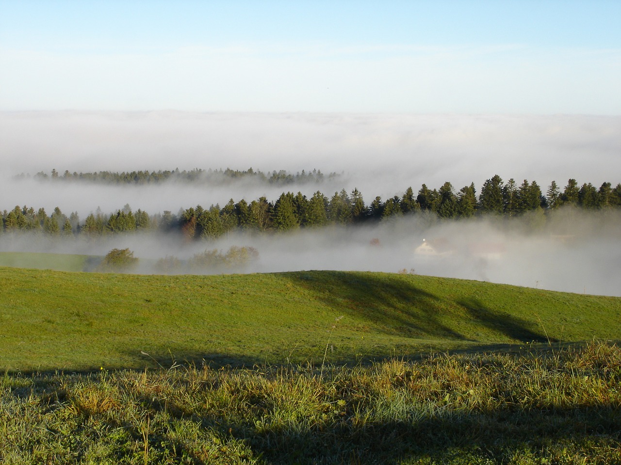 fog ridge mountain free photo