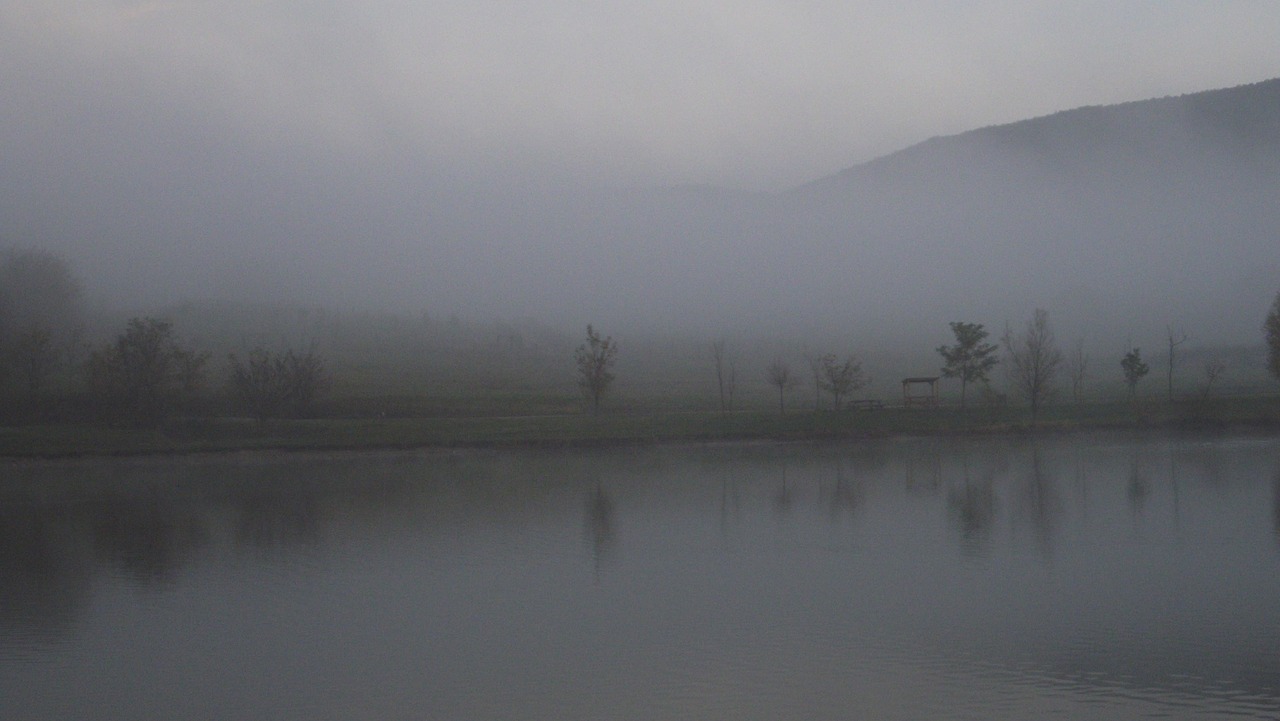 fog landscape nature free photo