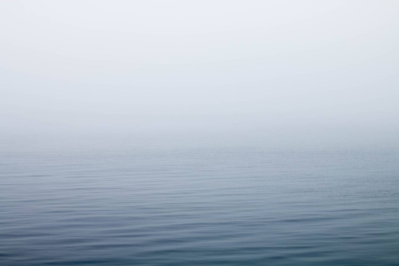 foggy lake mist free photo