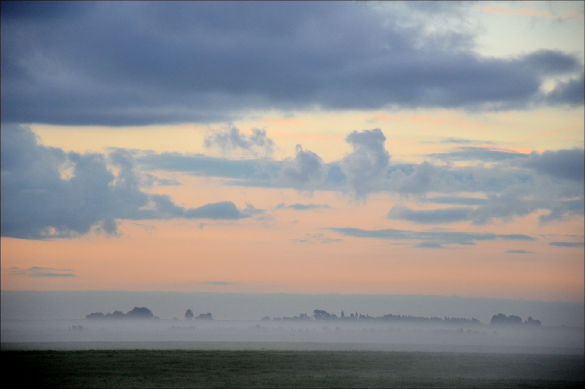 fog misty morning free photo