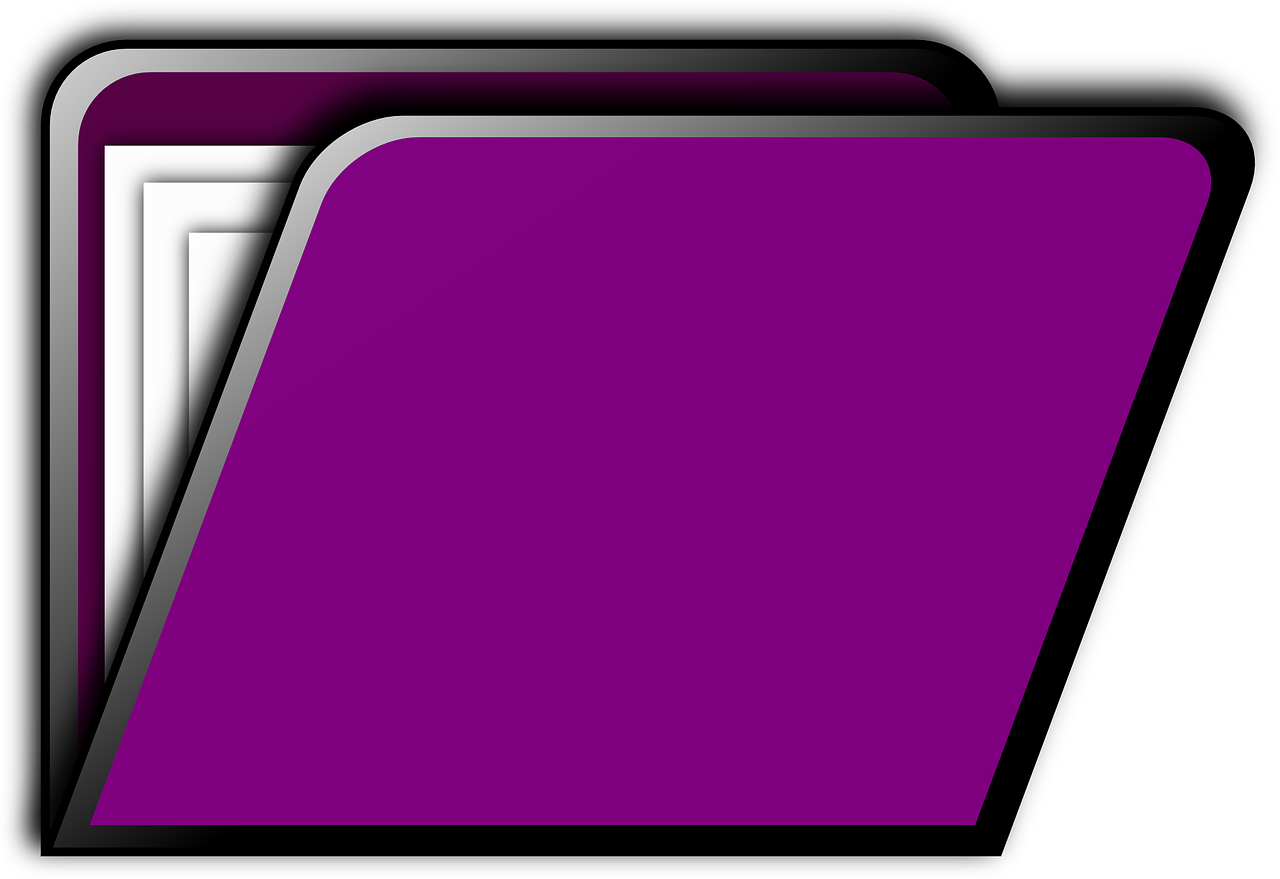 folder directory purple free photo