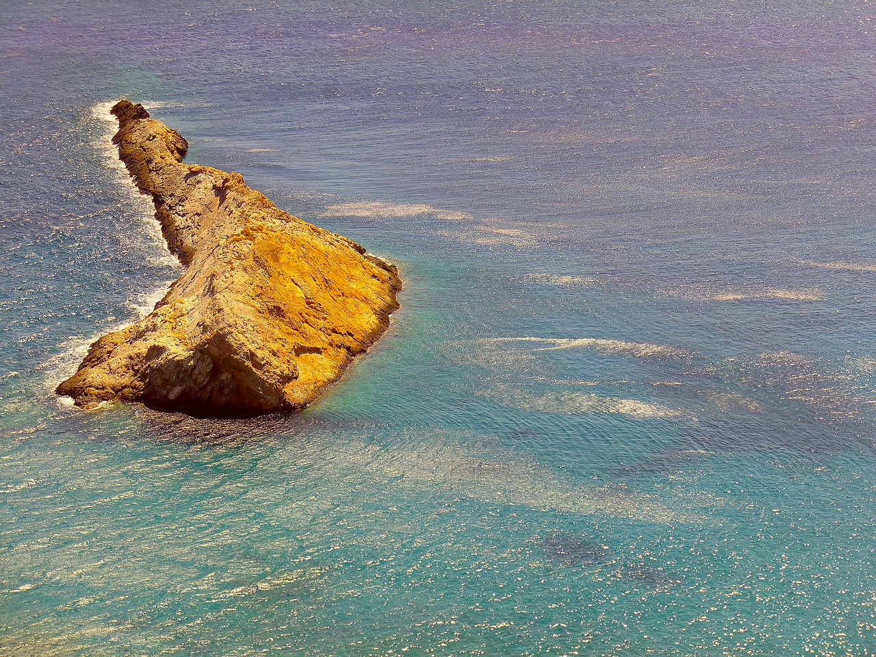 folegandros island sea free photo