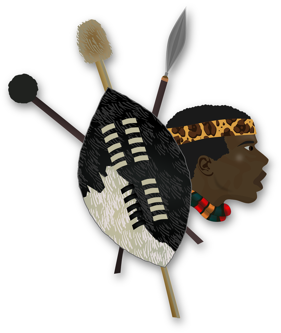 folklore shield africa free photo