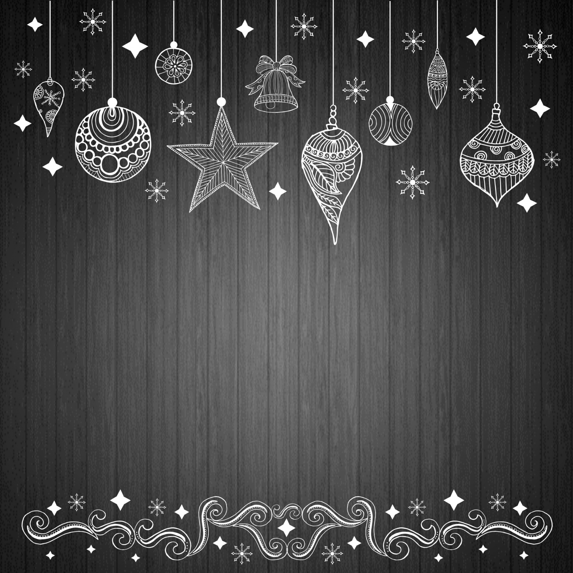 christmas background ornaments congratulation free photo