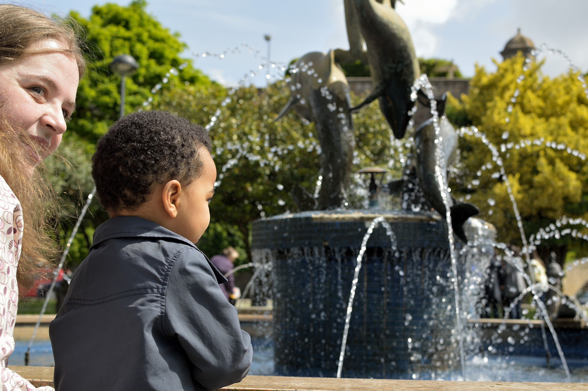 ferrol child fountain free photo