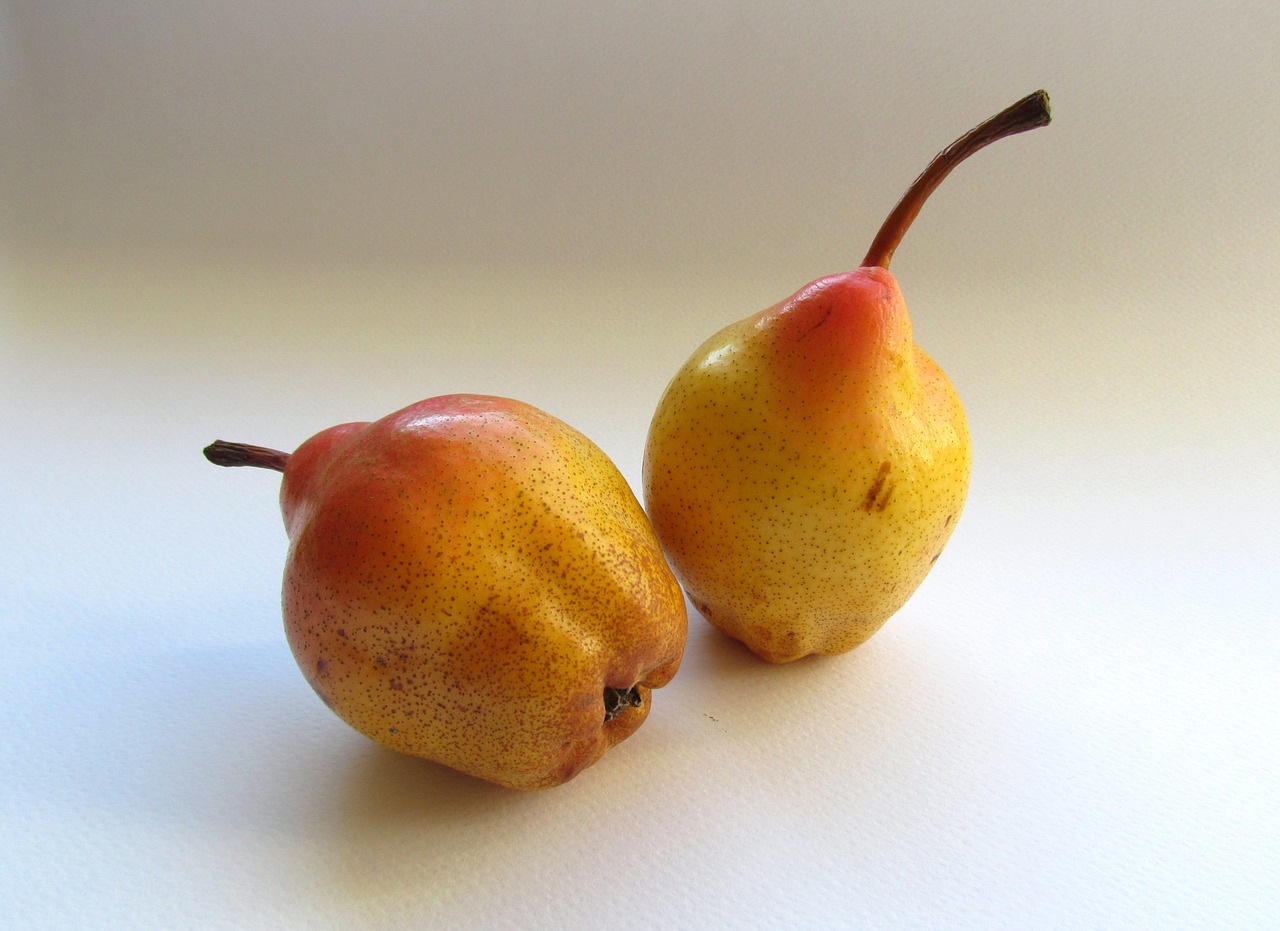 food fruit pears free photo