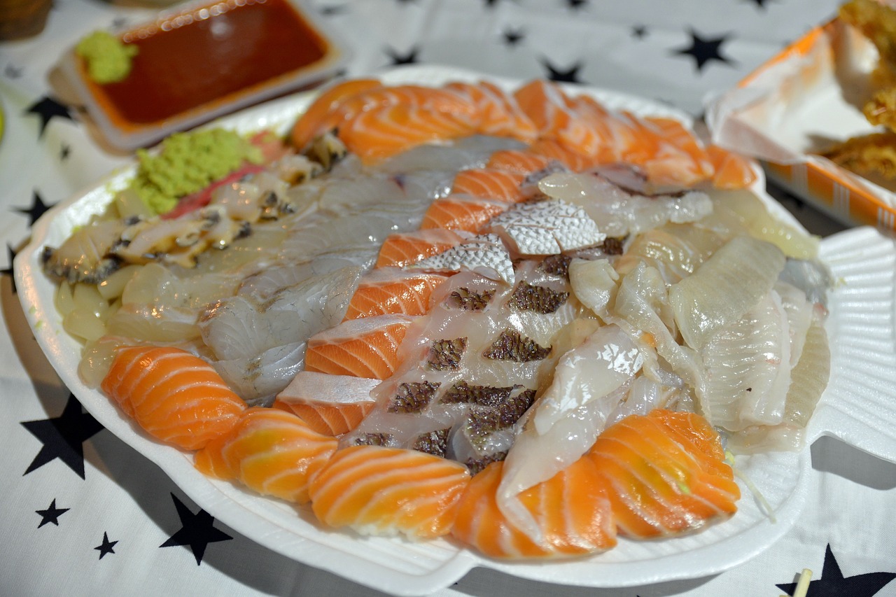food sashimi time free photo