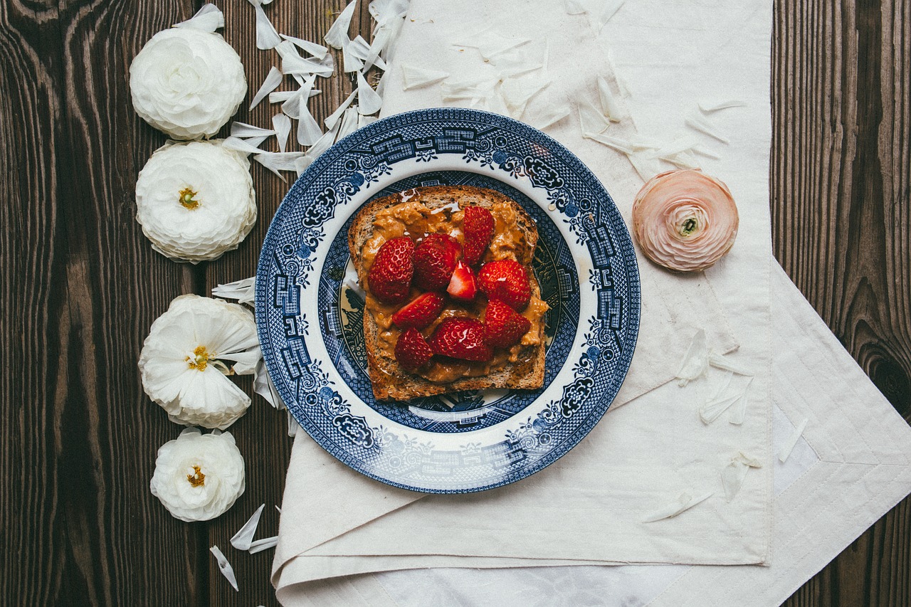 food fruits plate free photo