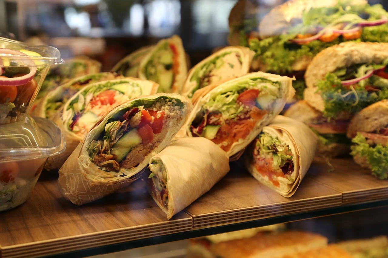 food wraps finger food free photo